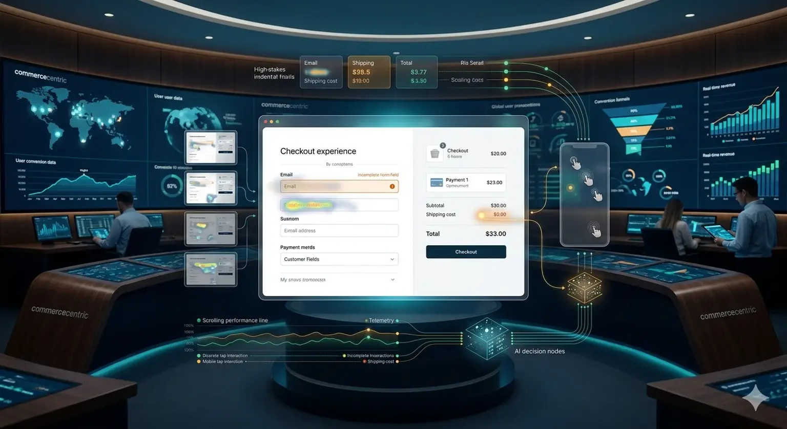 Checkout optimisation revenue system
