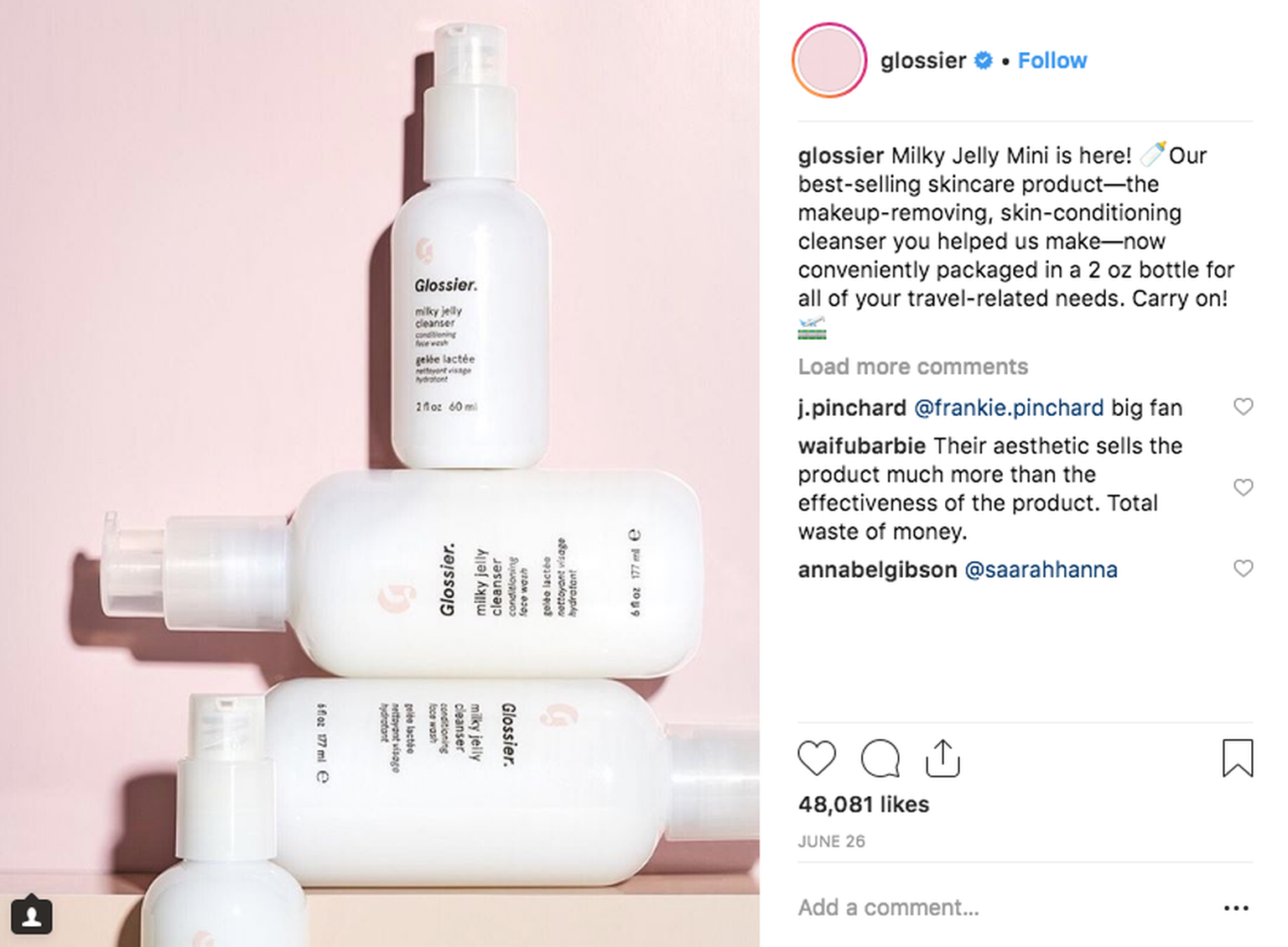 Customer Engagement strategy of Glossier