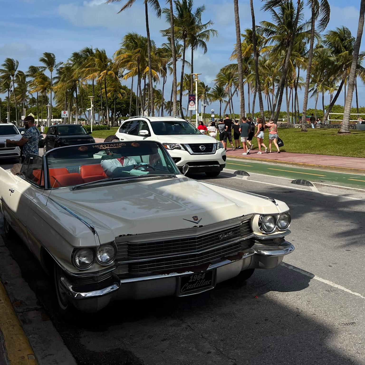 Lisa, an event management student, taking a walk through Miami during a break from her daily internship in the U.S.