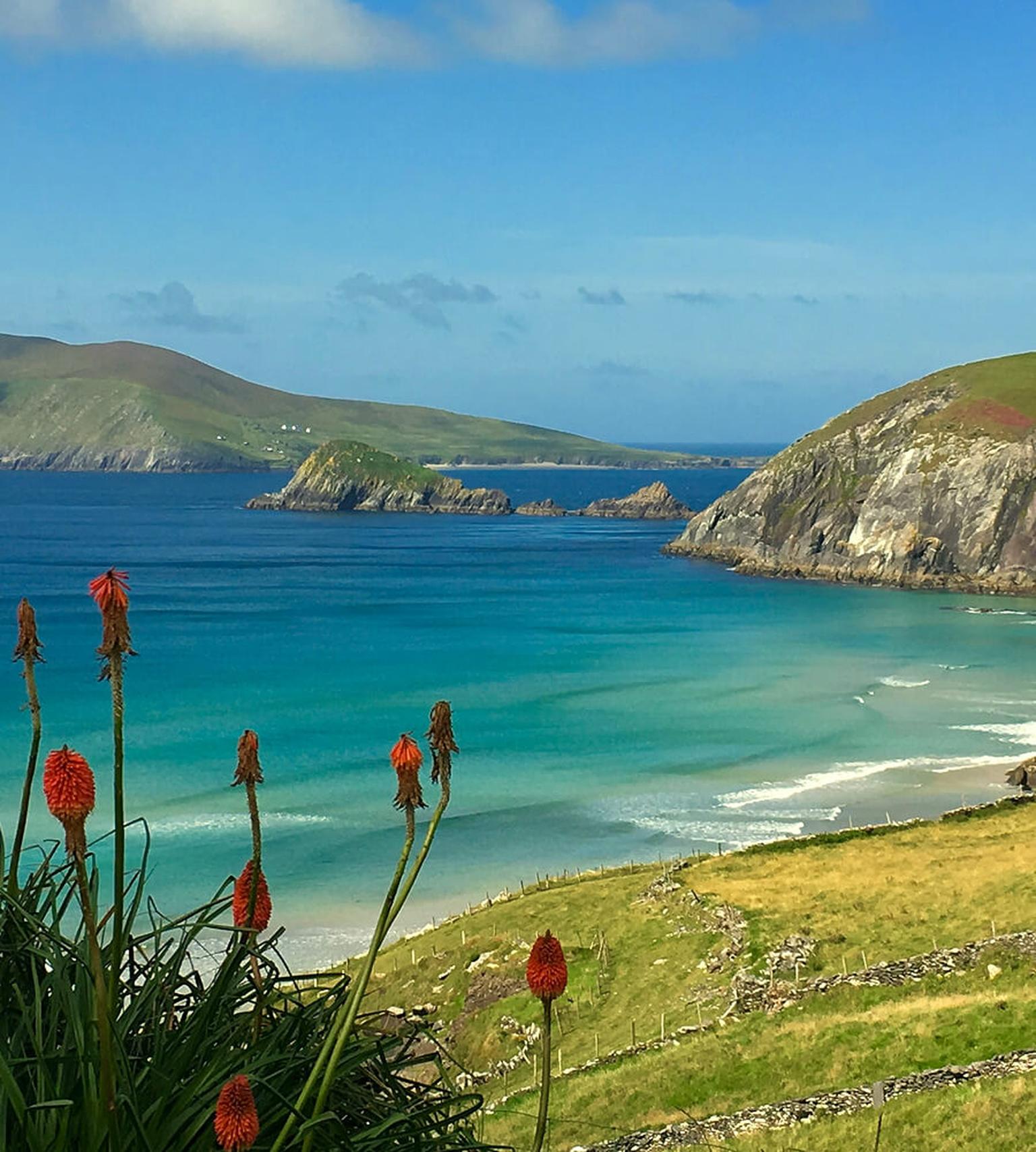 Irische Natur und Küstenlandschaft beim Schüleraustausch in Irland