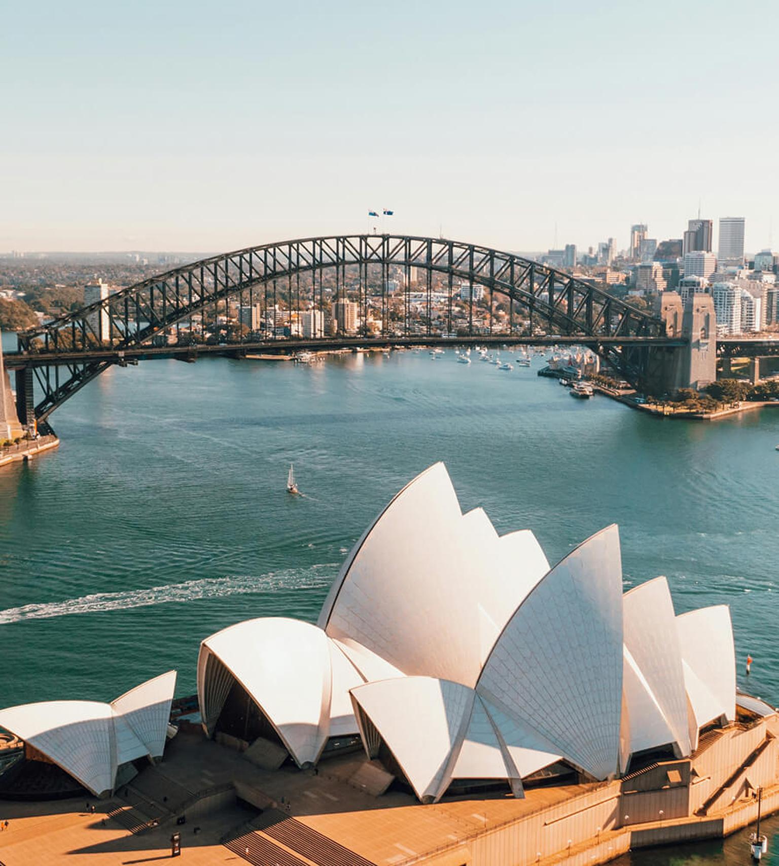 Eine Gruppe von Surfern genießt die Zeit nach getaner Arbeit im Sydney-Praktikum