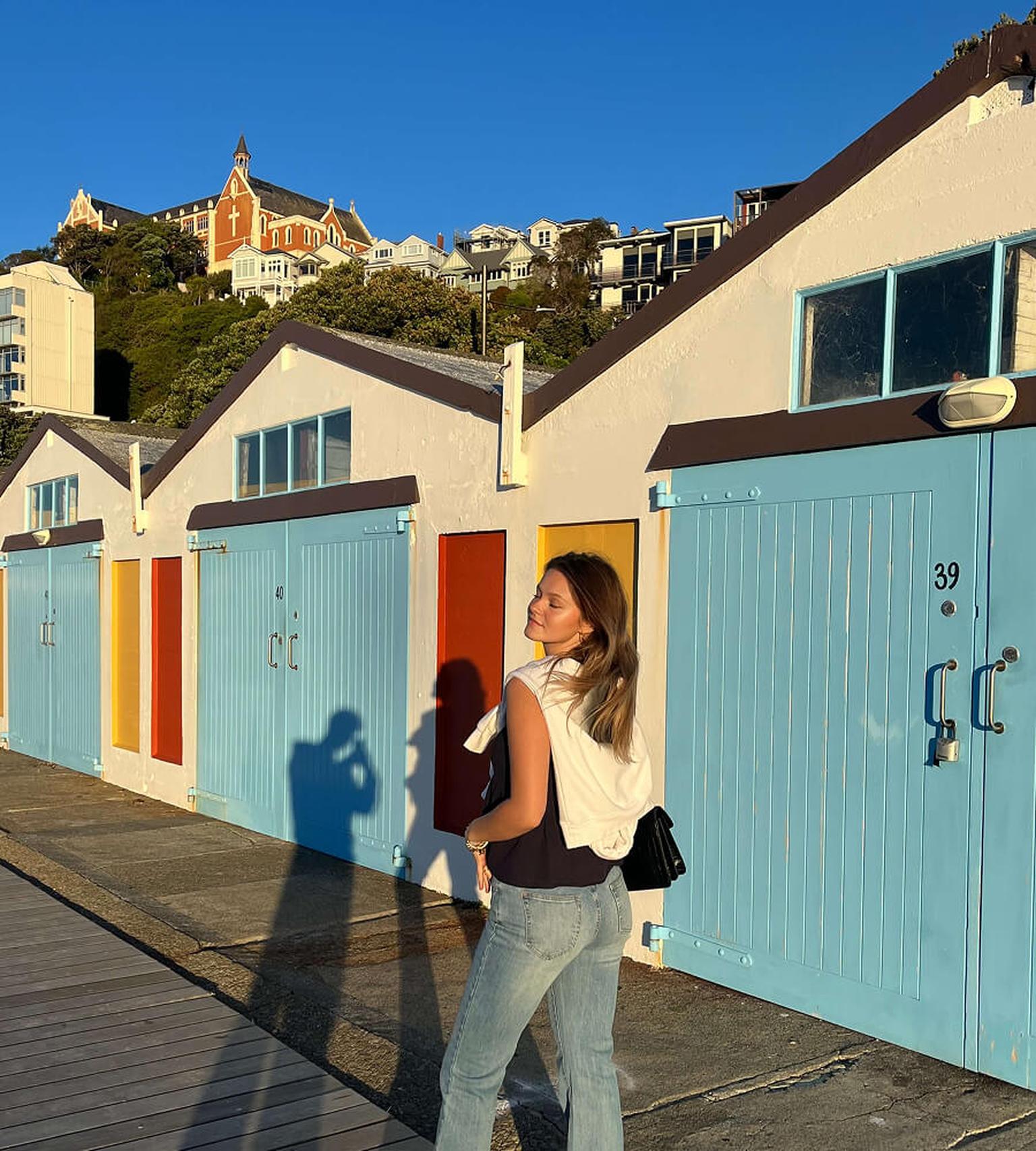 Our intern Natalie enjoying your weekends in Auckland