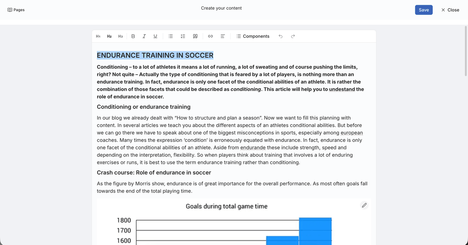 website image