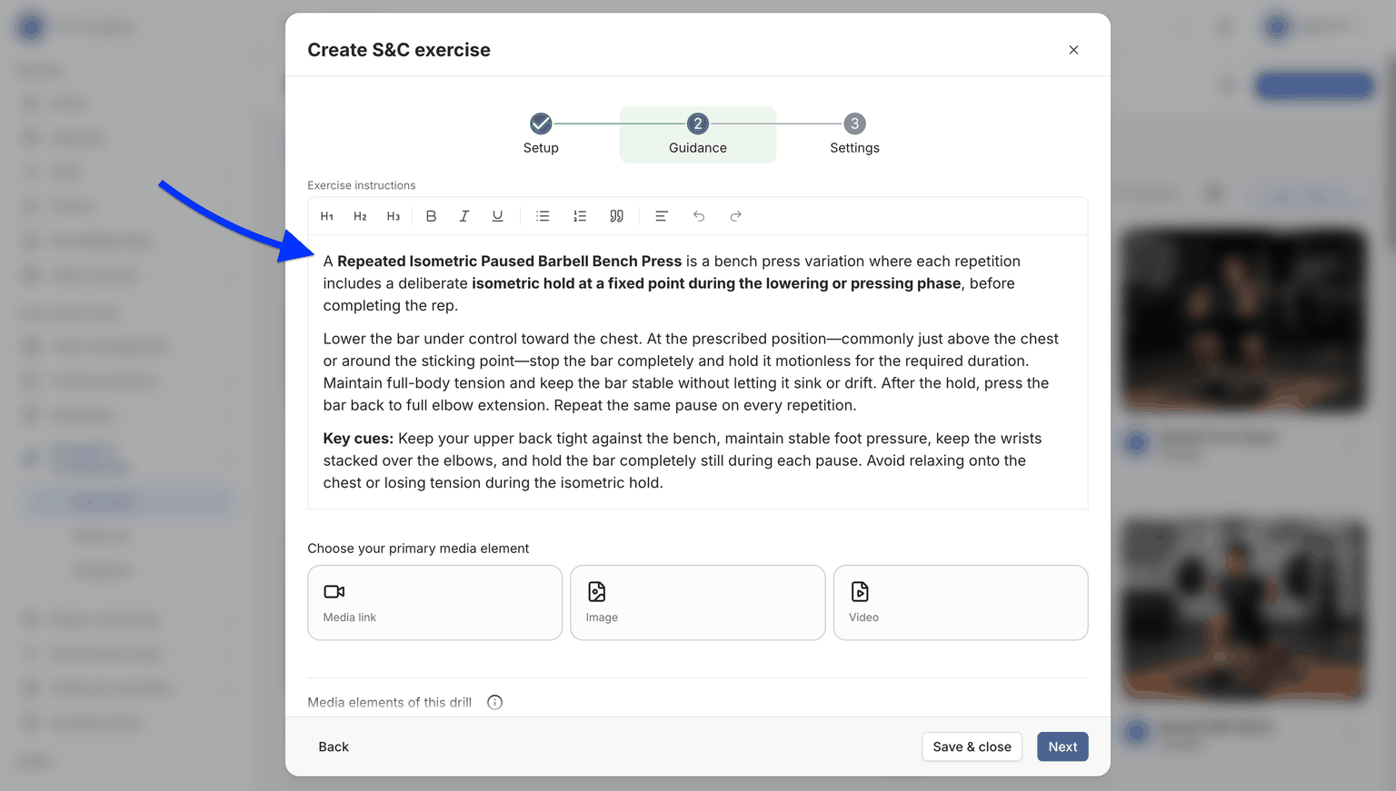 website image