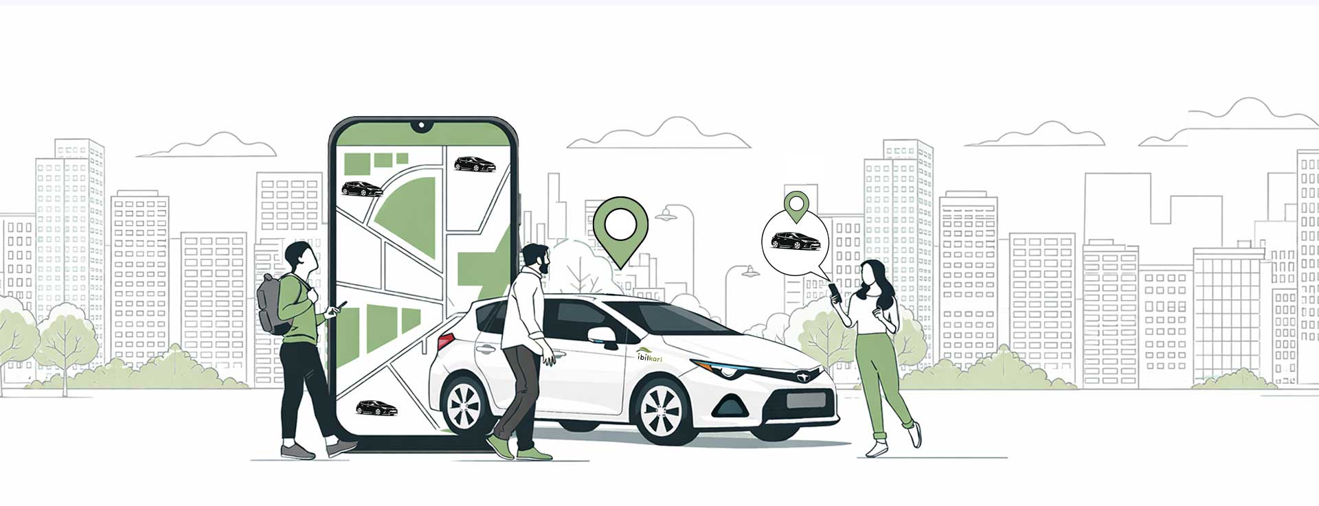 Ibilkari car sharing in the Basque Country
