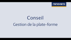 Gestion de la plate-forme artisans