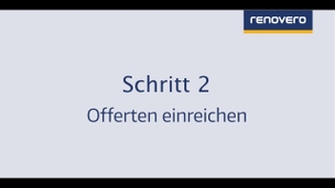 Für Handwerker: Offerte einreichen How to