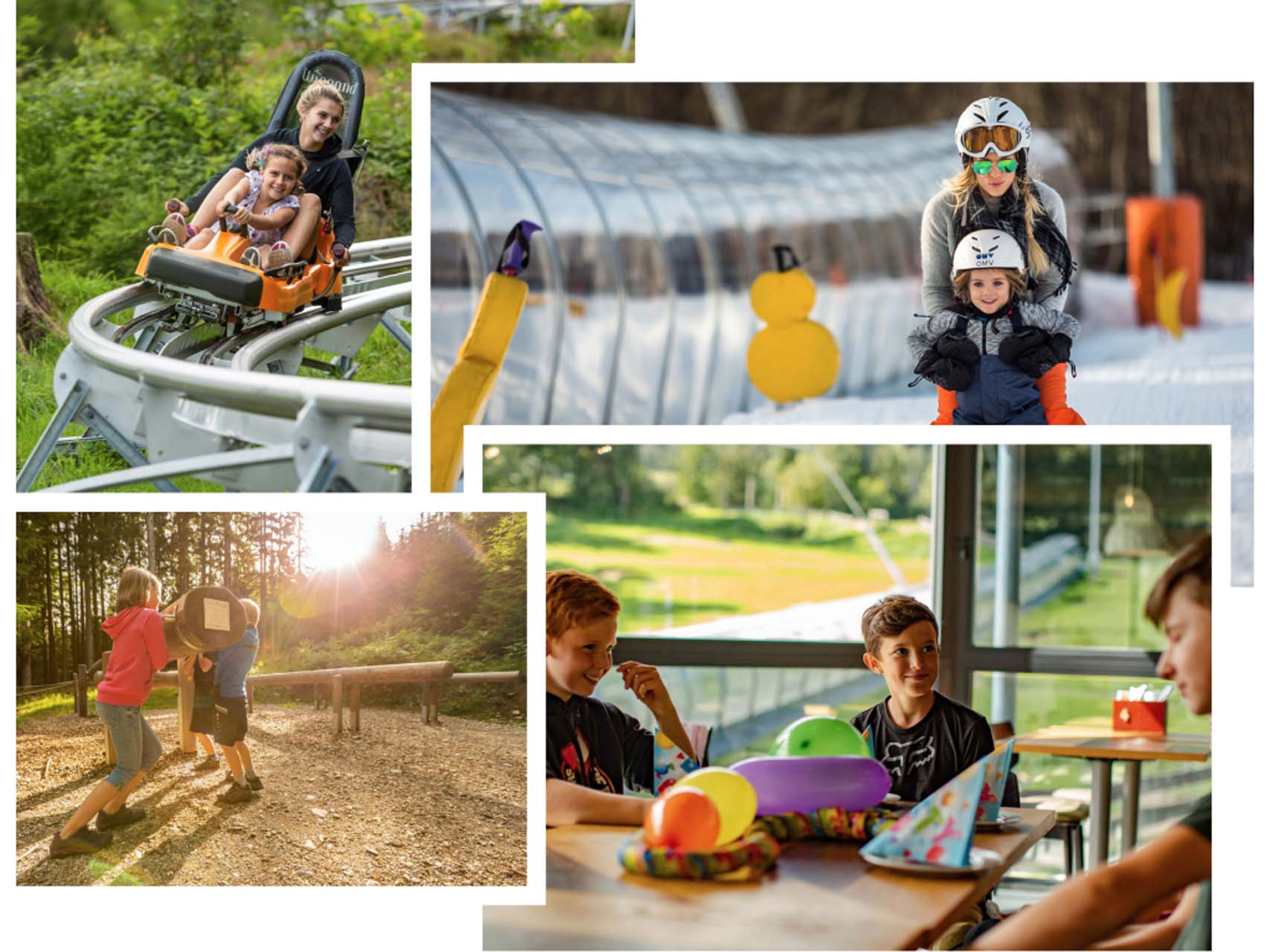 Erlebnisarena Collage Website