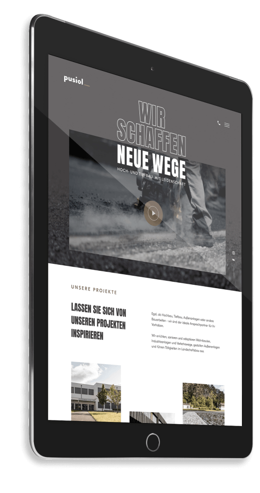 iPad Mockup Pusiol