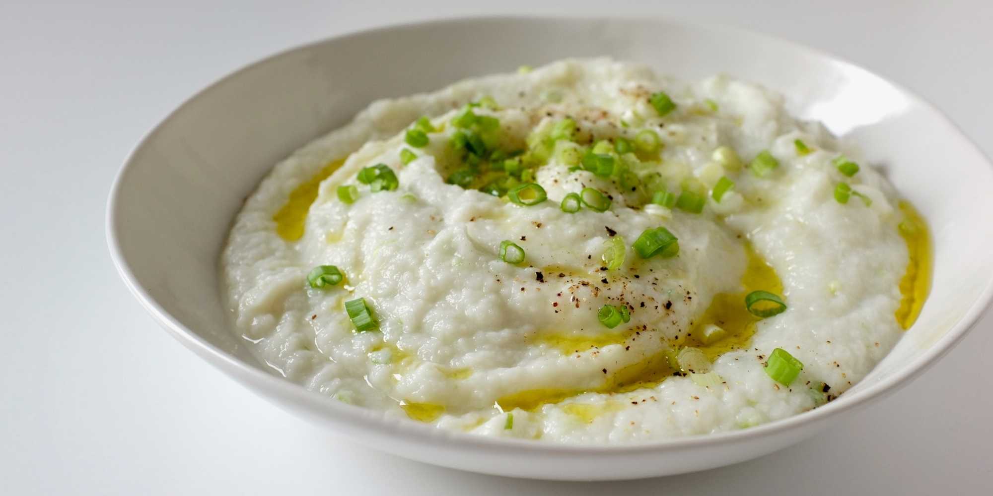 Creamy Turnip Puree with Scallions Delos