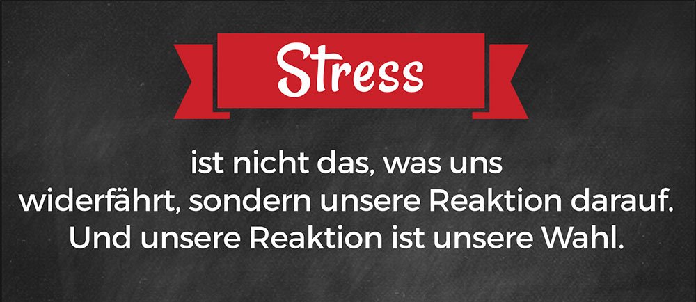 Stress abbauen durch Mindset