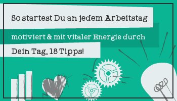 Gesund arbeiten Infografik