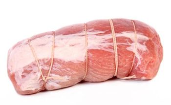 Fasziengewebe bildlich veranschaulicht am Schweinebraten