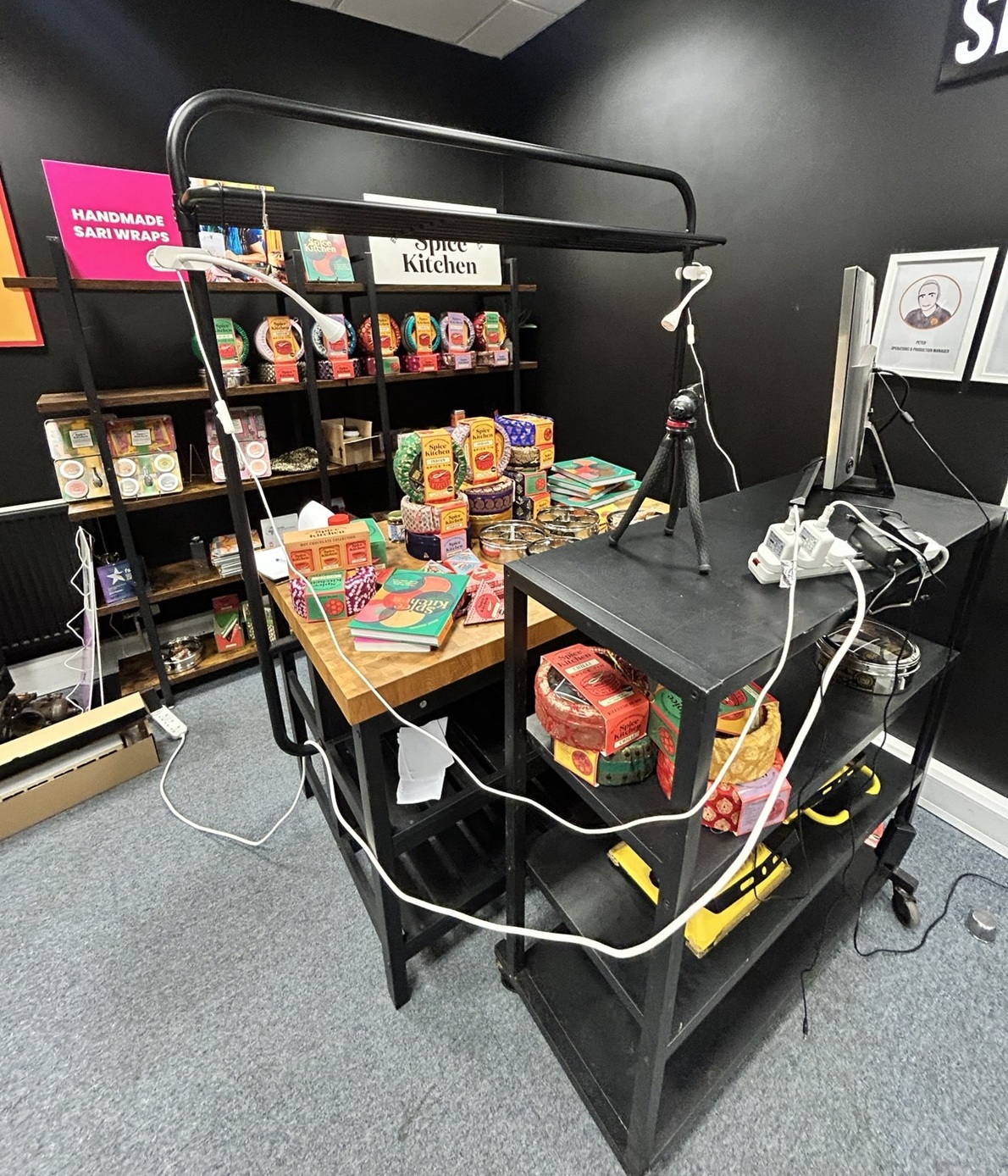 Sanjay Aggarwal's TikTok LIVE set up-min