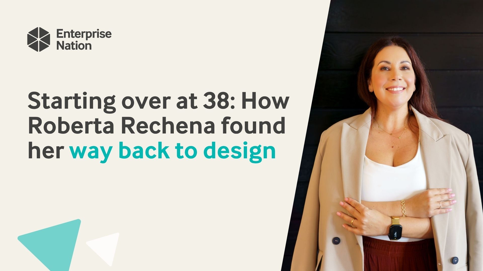 Starting over at 38: How Roberta Rechena found her way back to design ...