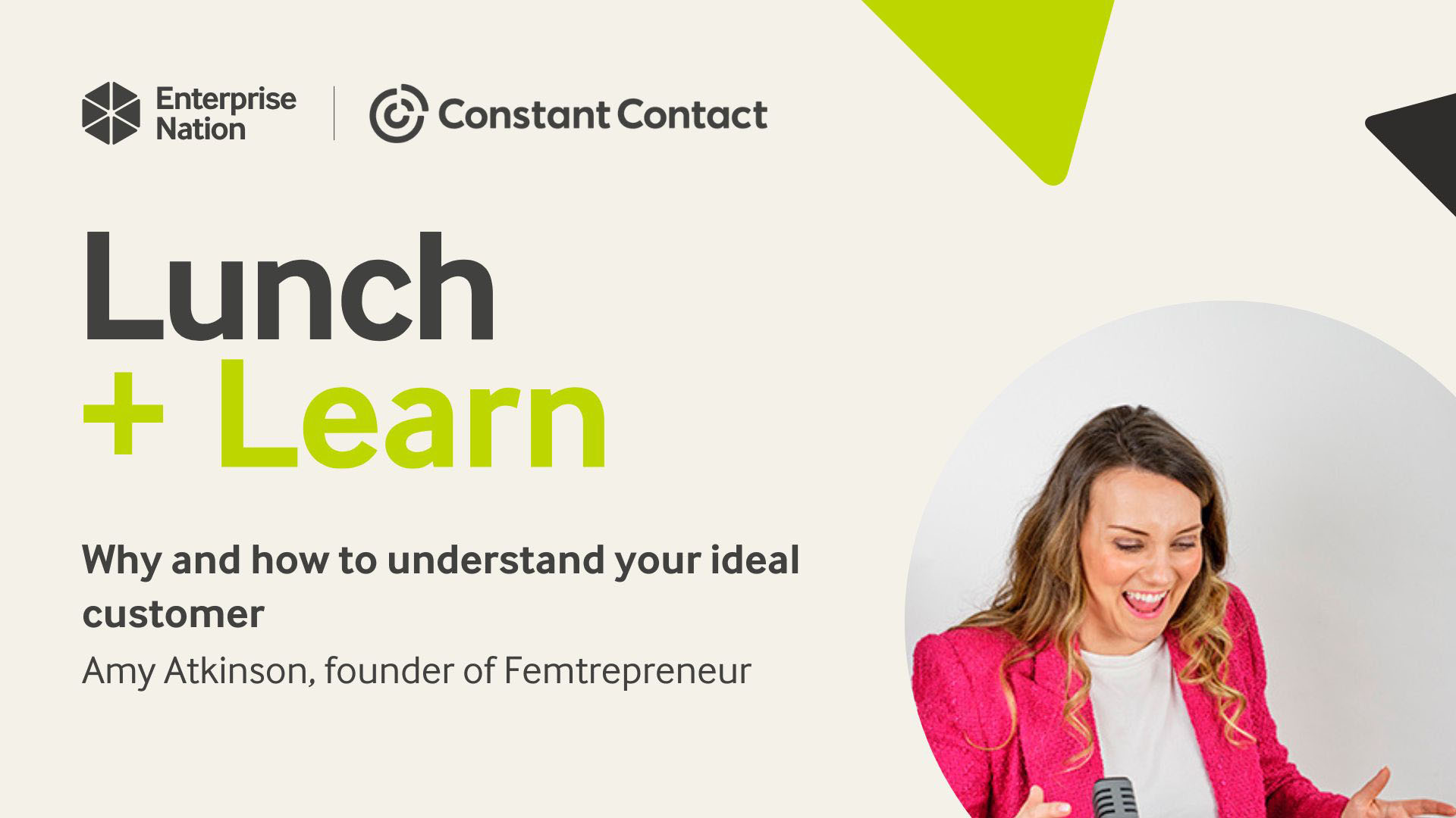 Lunch and Learn: Why and how to understand your ideal customer