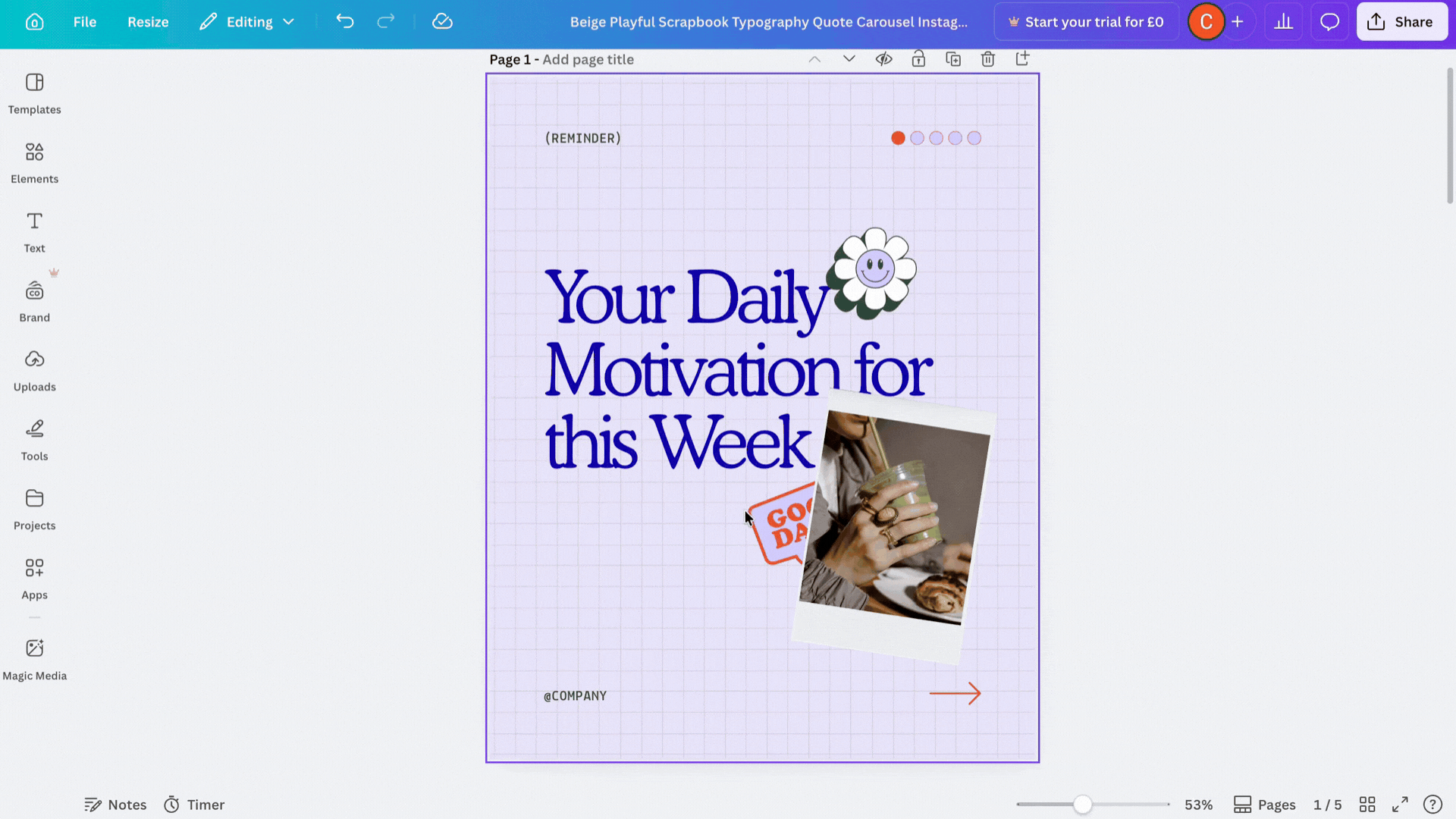 A user scrolling through and applying layers in Canva A user scrolling through and applying layers in Canva