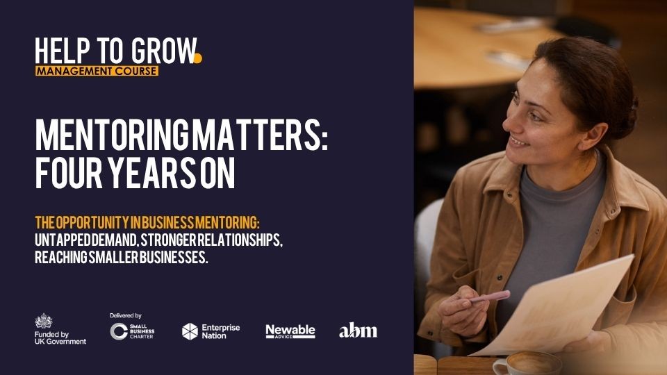 Mentoring Matters: Four Years On – why 57% of small business owners have never had a mentor