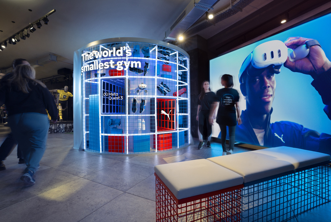 Meta Quest teams up with Puma To Create The World's Smallest Gym
