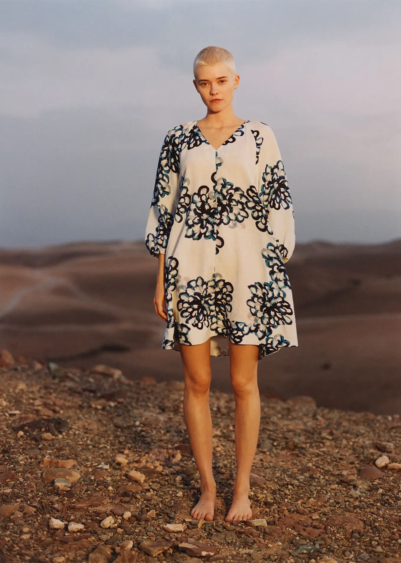 knee length dresses for ladies Sunshine Linen Polo Dress