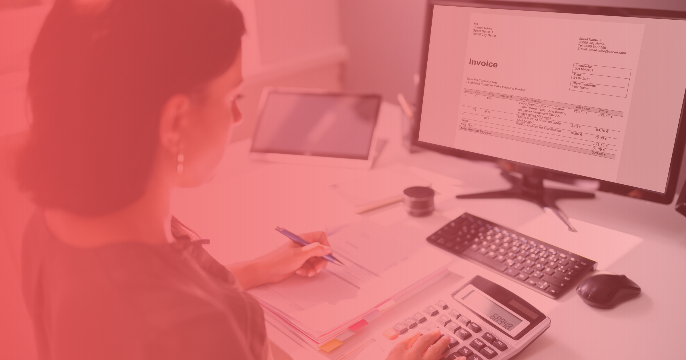 Supplier invoice management system