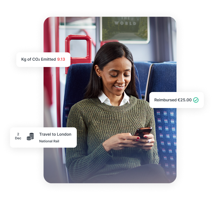 Carbon travel reporting