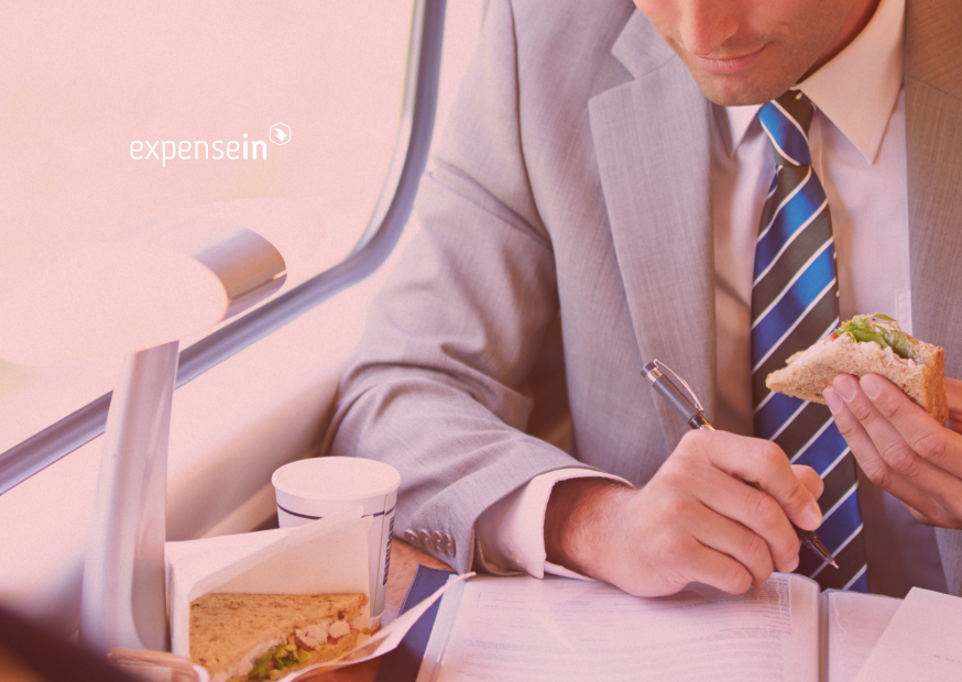 Employee reviewing HMRC subsistence rates