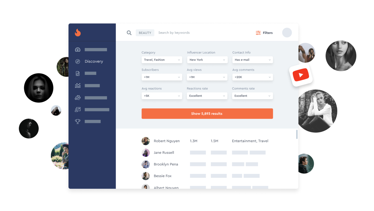 Find YouTube Channels | 5M+ Influencer Database | HypeAuditor