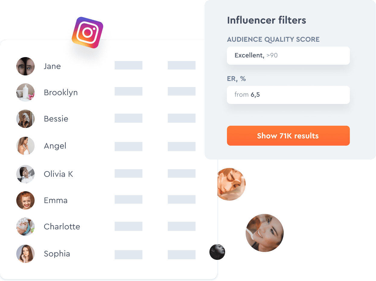 Clasifica rápidamente las cuentas de Instagram de calidad