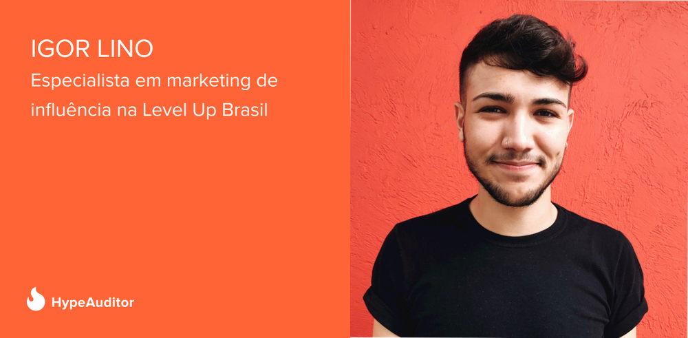 igor lino especialista em marketing de influência