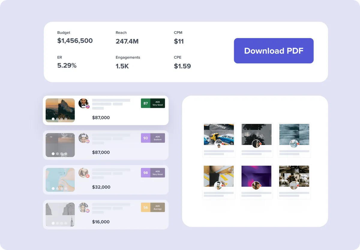 Plan creator campaigns before launch