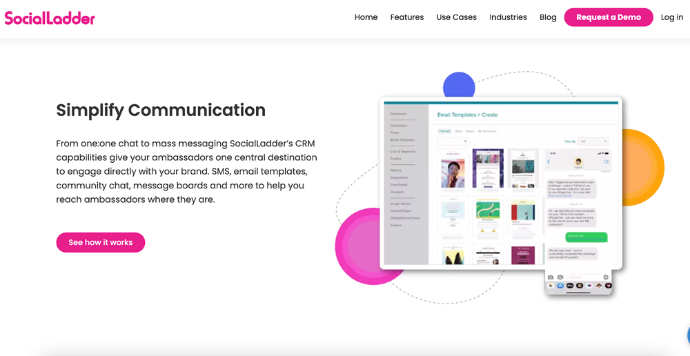 Socialladder, an influencer outreach platform that simplifies communication due to its CRM capabilities.