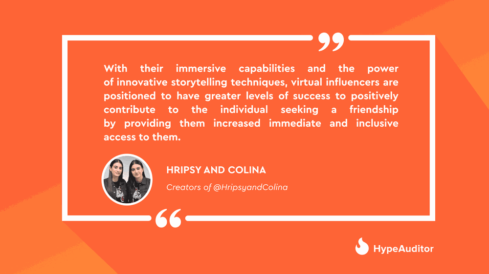 Hripsy and Colina, creators of @HripsyandColina