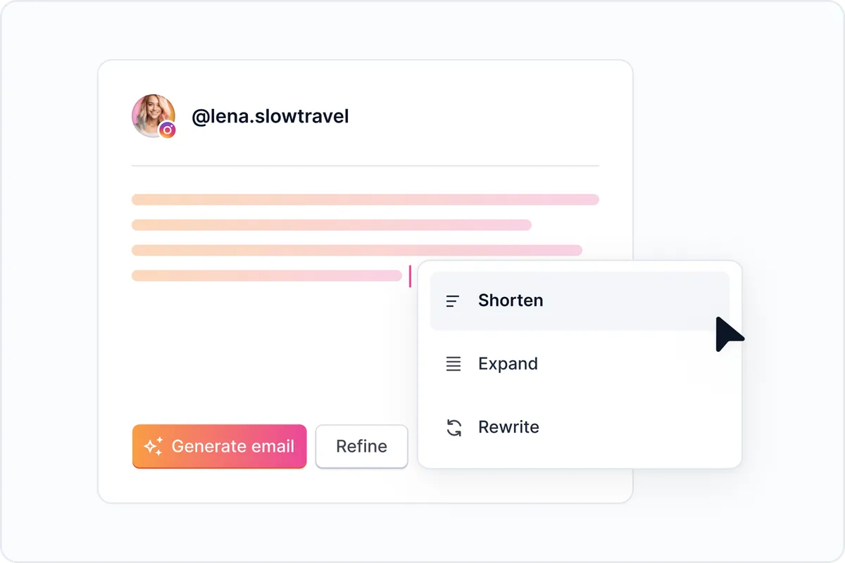 AI that helps you get more replies