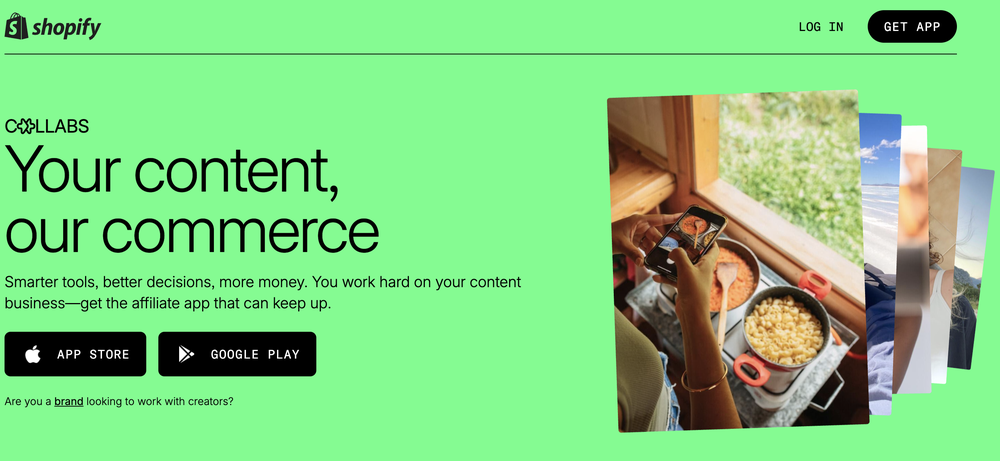 Shopify Collabs offers a smart affiliate tool for maximizing content performance