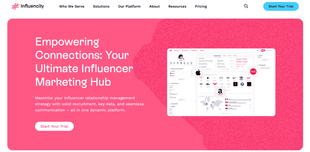 Influencity platform overview