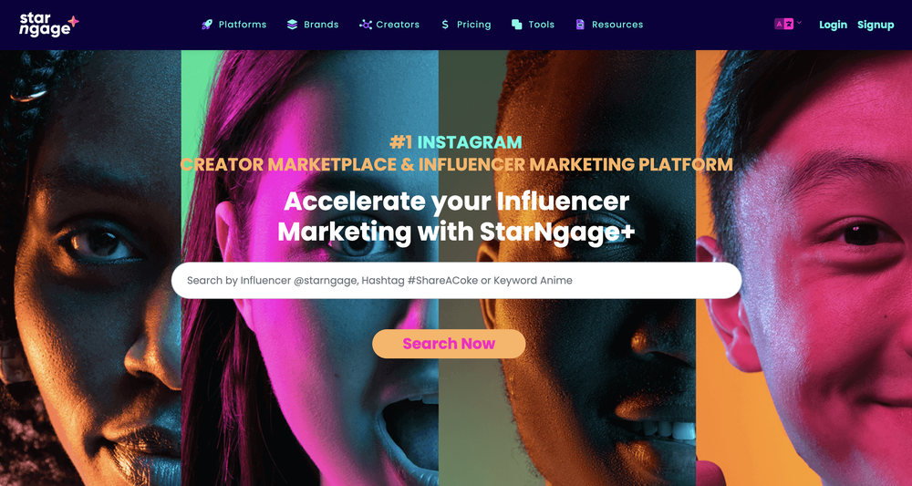 StarNgage influencer marketing platform