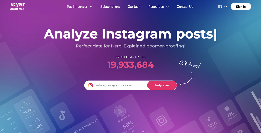 Ninjalitics influencer marketing platform