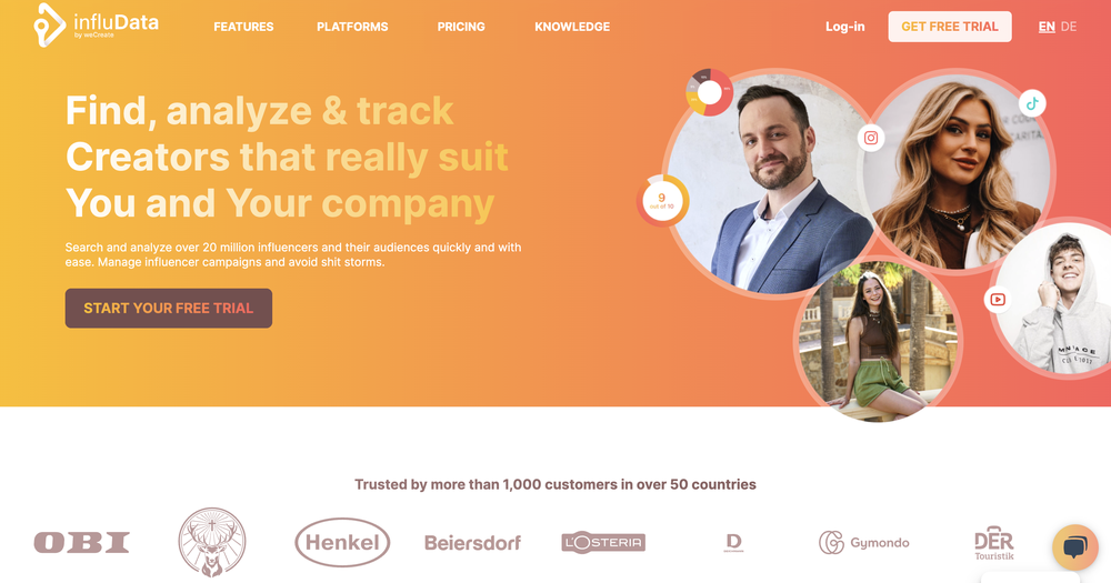 InfluData platform overview