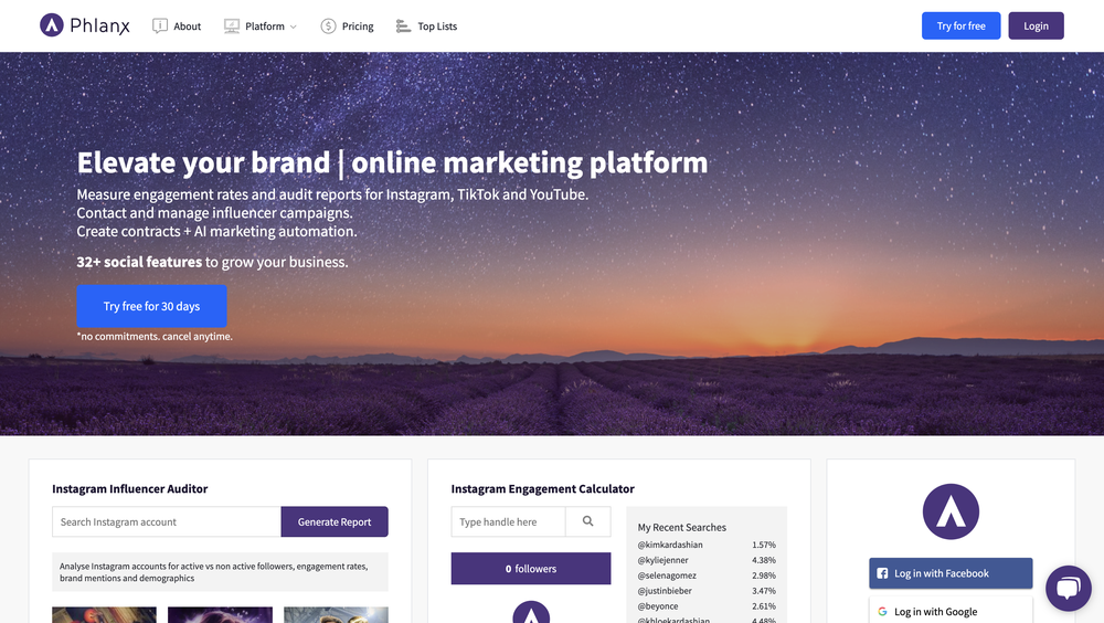 Phlanx overview