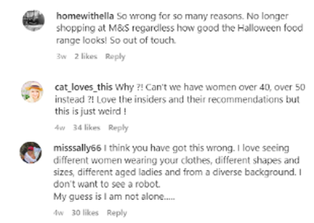 influencer virtual mira comments