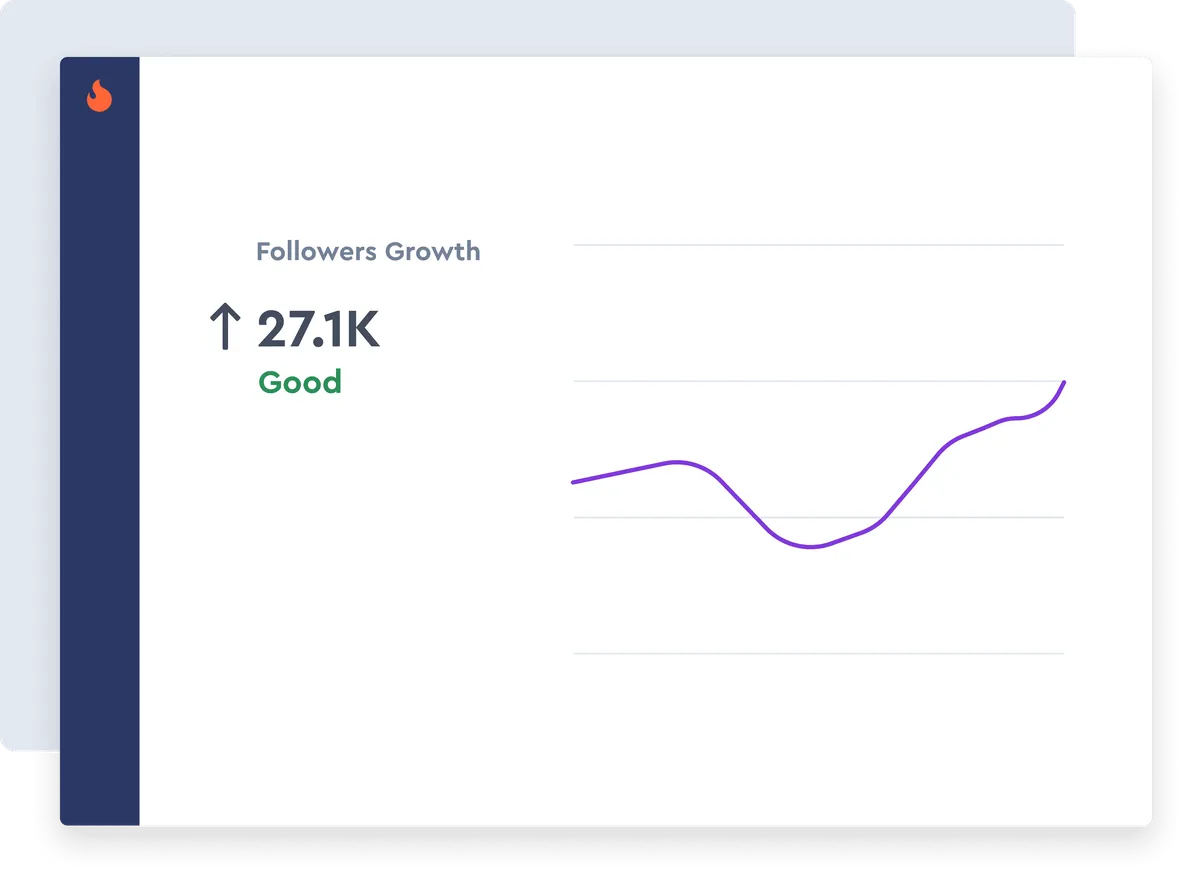 Keep track of follower growth