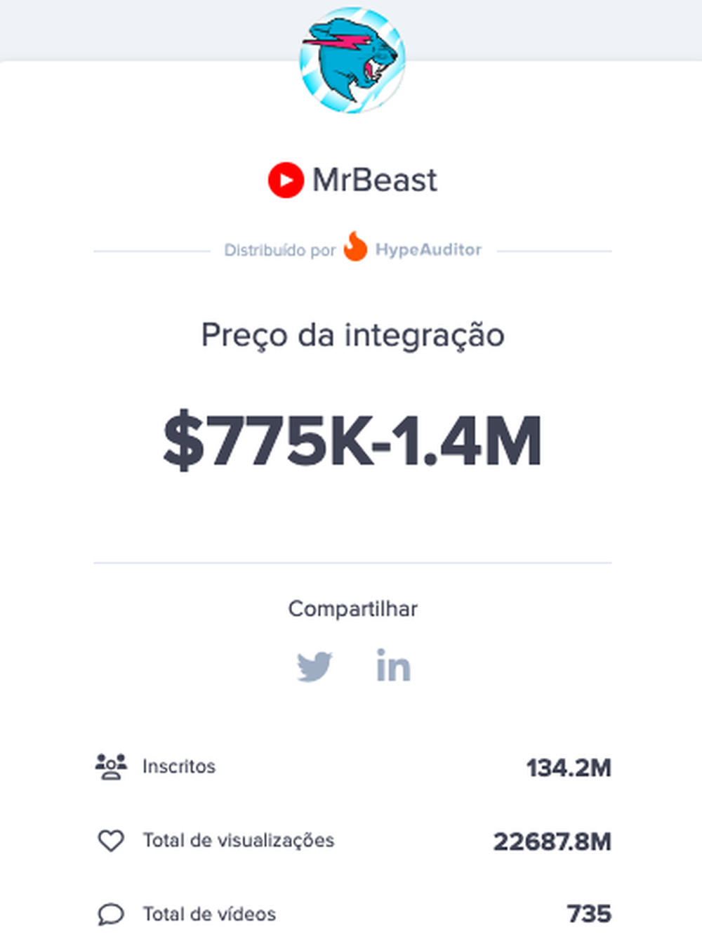 calculadora de dinheiro do youtube