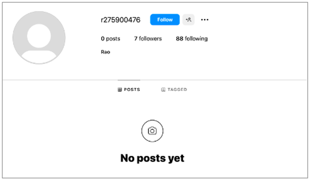 cuenta sospechosa instagram