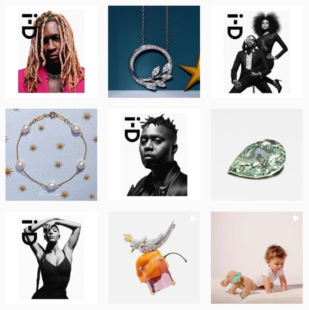 Photos of Tiffany & Co. via Instagram