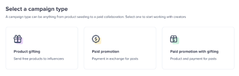 campaign type