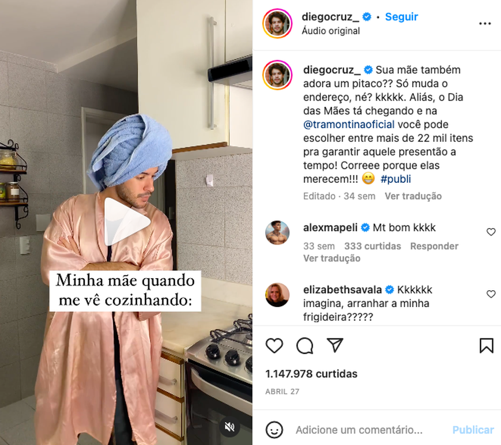 campanha tramontina e diego cruz