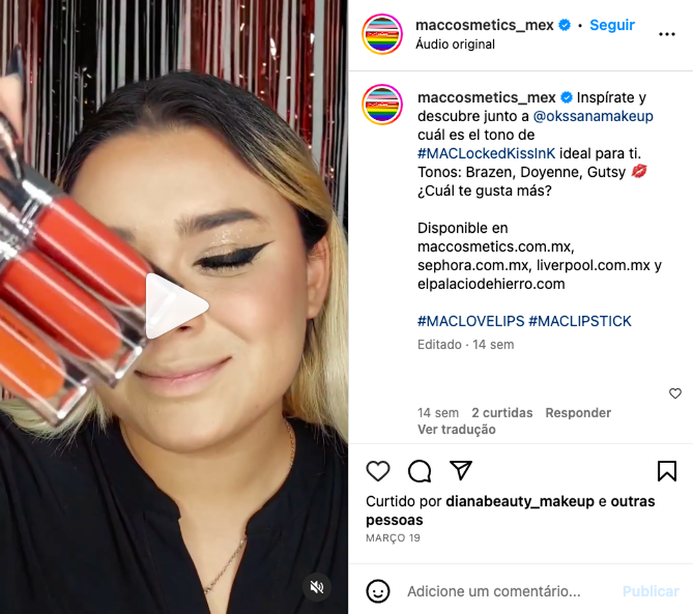campaña mac cosmetics