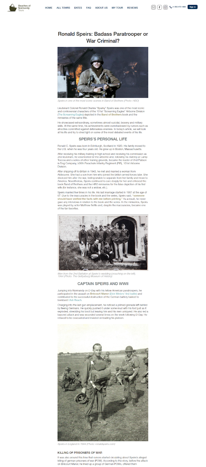 Historical long-form storytelling to guide influencers.