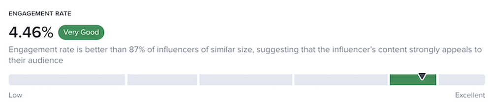 Engagement rate featured in Basic Reports